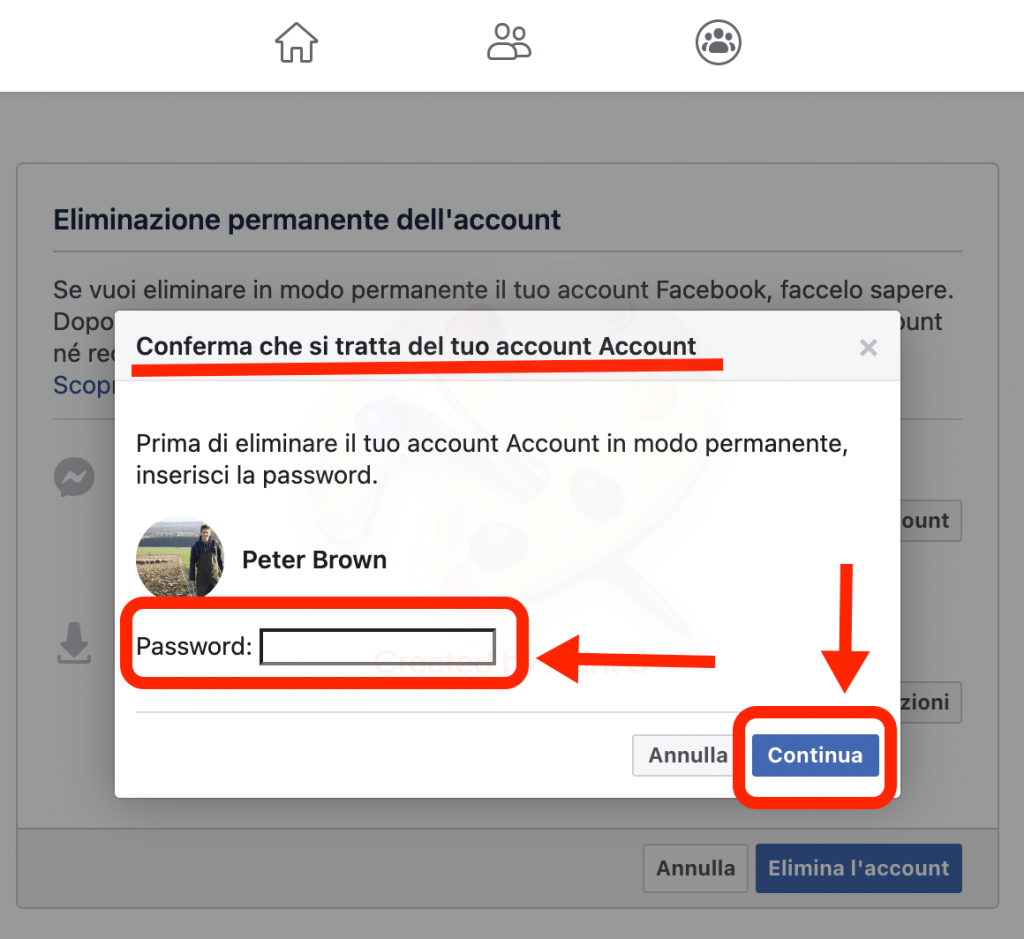 Eliminare Account Facebook *22 Cancellare Account Facebook