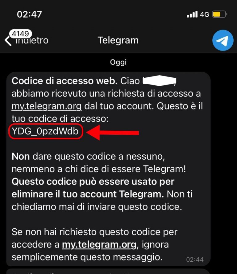 Eliminare Account Telegram 2022 Cancellare Account Telegram
