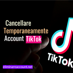 Cancellare Temporaneamente Account TikTok