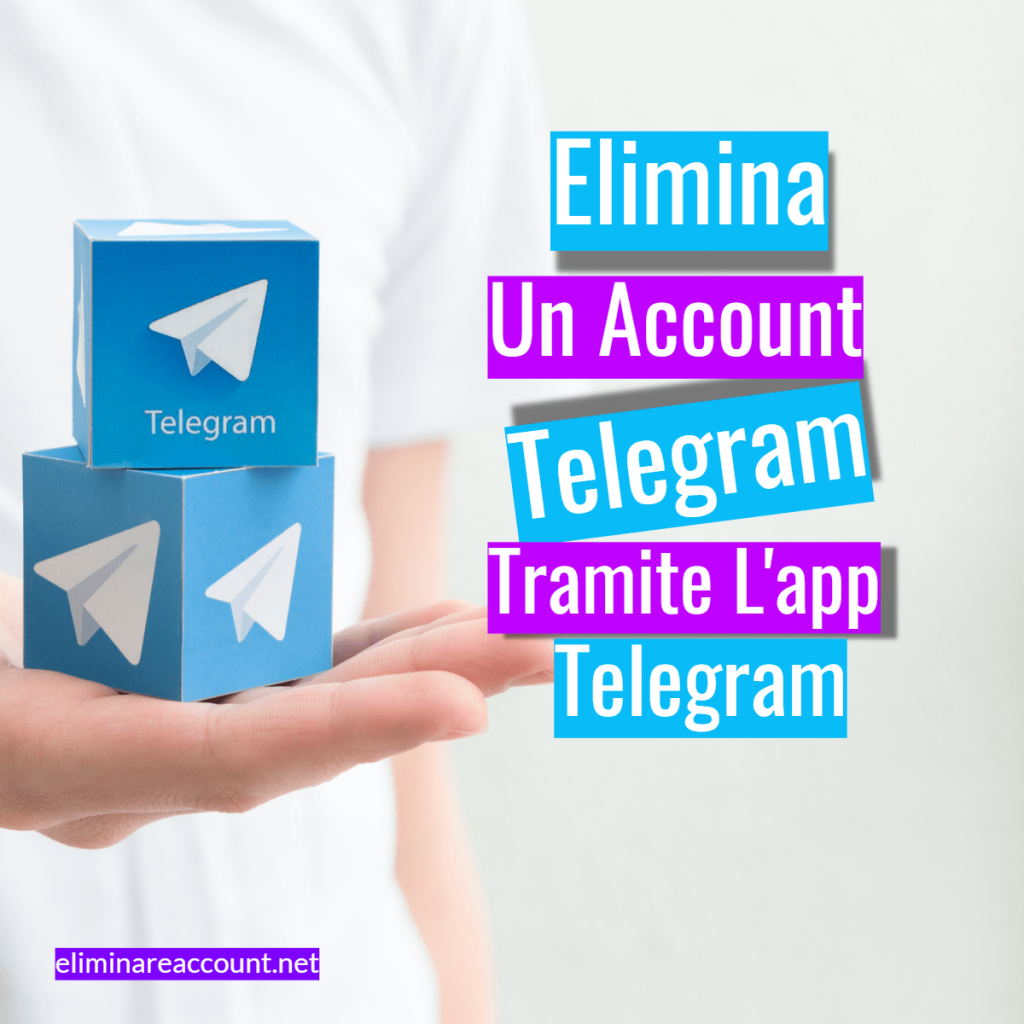 Elimina un Account Telegram Tramite Lapp Telegram